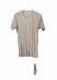 LAYER 0 T Shirt 75 men short sleeve tee herren tshirt cotton dirty light grey hide m 2