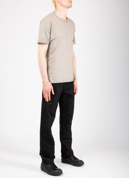 LAYER 0 T Shirt 75 men short sleeve tee herren tshirt cotton dirty light grey hide m 4