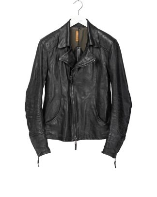 Layer 0 Men LR Chiodo Jacket Biker Herren Leder Jacke horse leather black hide m 1
