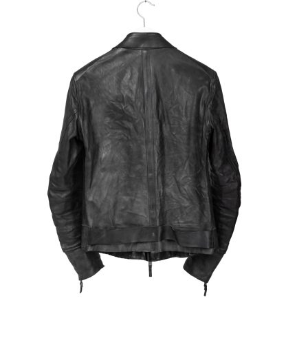 Layer 0 Men LR Chiodo Jacket Biker Herren Leder Jacke horse leather black hide m 3
