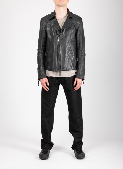 Layer 0 Men LR Chiodo Jacket Biker Herren Leder Jacke horse leather black hide m 5