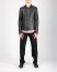 Layer 0 Men LR Chiodo Jacket Biker Herren Leder Jacke horse leather black hide m 6