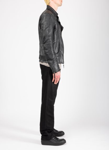 Layer 0 Men LR Chiodo Jacket Biker Herren Leder Jacke horse leather black hide m 8