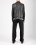 Layer 0 Men LR Chiodo Jacket Biker Herren Leder Jacke horse leather black hide m 9