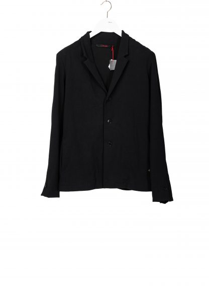 MA+ Maurizio Amadei J1120 MJP1 3 Button Straight Jacket Men Blazer Herren Jacke cotton black hide m 1