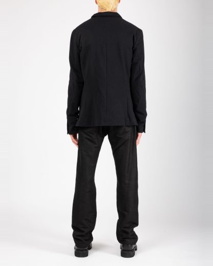 MA+ Maurizio Amadei J1120 MJP1 3 Button Straight Jacket Men Blazer Herren Jacke cotton black hide m 7