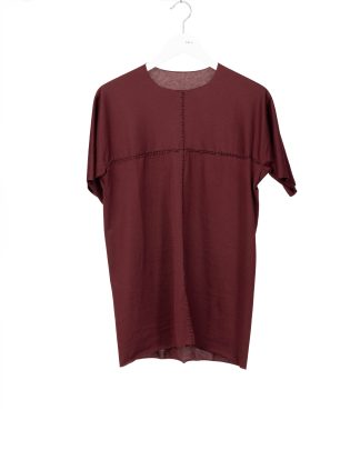 MA+ Maurizio Amadei T211C CM JCL10 Men Hand Stitched One Piece Short Sleeve T Shirt Herren tshirt tee cotton aubergine hide m 1