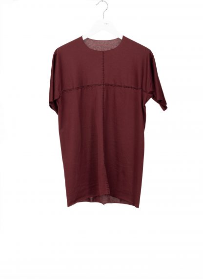MA+ Maurizio Amadei T211C CM JCL10 Men Hand Stitched One Piece Short Sleeve T Shirt Herren tshirt tee cotton aubergine hide m 1