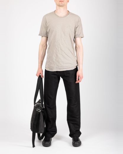 RICK OWENS RA02F0961 LCN 09 Tower Trolley Bag Tasche calf leather black hide m 3