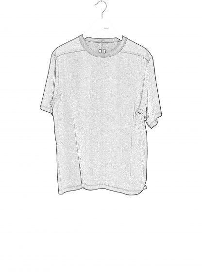 RICK OWENS RU02F4232 JA 09 Tower Brad T Shirt Men Herren Tee cotton black hide m 2