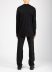 RICK OWENS RU02F4266 JA 09 Tower Level Long Sleeve T Shirt Men Herren Tee cotton black hide m 5
