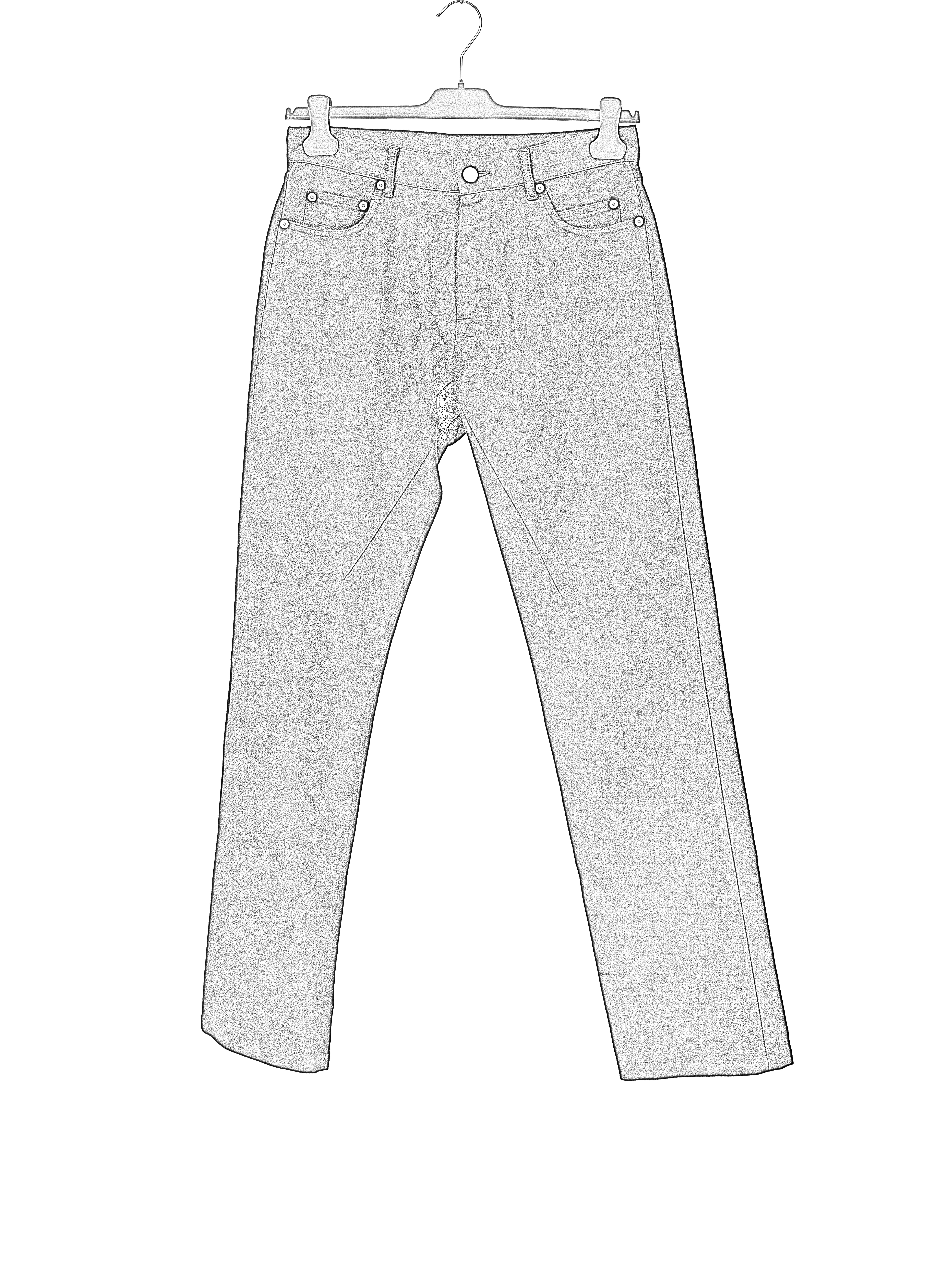 RICK OWENS RU02F4399 MOR 09 Tower Kurdt Pants Herren Hose Jeans ramie cotton black hide m 2 RICK OWENS RU02F4399 MOR 09 Tower Kurdt Pants Herren Hose Jeans ramie cotton black hide m 2