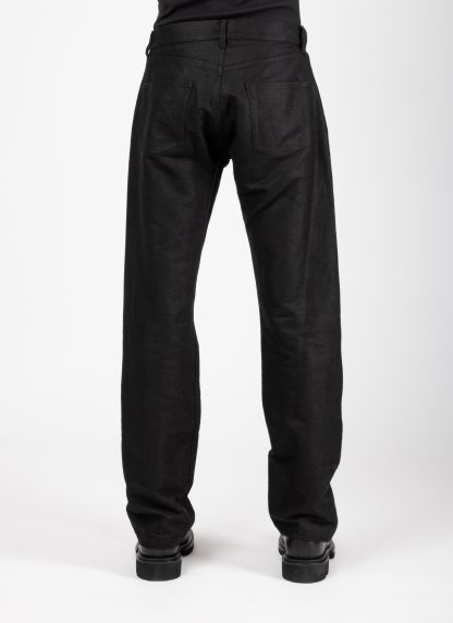 RICK OWENS RU02F4399 MOR 09 Tower Kurdt Pants Herren Hose Jeans ramie cotton black hide m 5