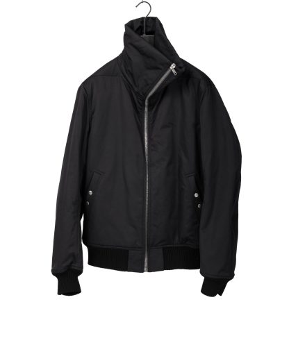 RICK OWENS RU02F4751 MU 09 Tower Dracuflight Bomber Jacket Padded Herren Jacke nylon cotton black hide m 1