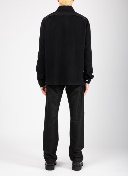 RICK OWENS RU02F4764 WBD 09 Tower Brad Jacket Padded Men Herren Jacke new wool black hide m 8