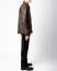 RICK OWENS RU02F4796 LCD 39 Tower Buttoned Brad Jacket Padded Men Herren Leder Jacke calf leather washed black hide m 6