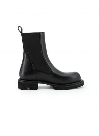RICK OWENS RU02F4822 LOO 09 Tower Chelsea Boot Beatle Gabe Men Shoe Herren Schuh Stiefel calf leather black hide m 1