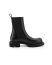 RICK OWENS RU02F4822 LOO 09 Tower Chelsea Boot Beatle Gabe Men Shoe Herren Schuh Stiefel calf leather black hide m 1