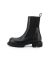 RICK OWENS RU02F4822 LOO 09 Tower Chelsea Boot Beatle Gabe Men Shoe Herren Schuh Stiefel calf leather black hide m 3