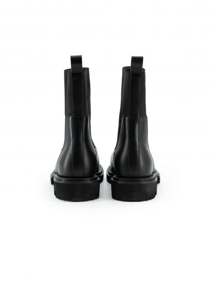RICK OWENS RU02F4822 LOO 09 Tower Chelsea Boot Beatle Gabe Men Shoe Herren Schuh Stiefel calf leather black hide m 5
