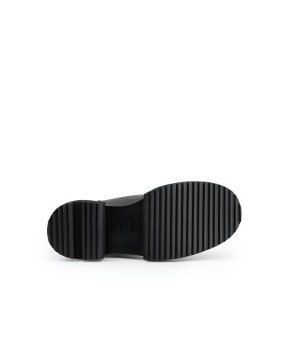 RICK OWENS RU02F4822 LOO 09 Tower Chelsea Boot Beatle Gabe Men Shoe Herren Schuh Stiefel calf leather black hide m 7