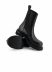 RICK OWENS RU02F4822 LOO 09 Tower Chelsea Boot Beatle Gabe Men Shoe Herren Schuh Stiefel calf leather black hide m 8
