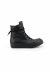 RICK OWENS RU02F4890 LCO 09 Tower High Sneaker Side Zip Men Herren Schuh cow leather full black hide m 1