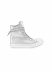 RICK OWENS RU02F4890 LCO 09 Tower High Sneaker Side Zip Men Herren Schuh cow leather full black hide m 2