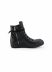 RICK OWENS RU02F4890 LCO 09 Tower High Sneaker Side Zip Men Herren Schuh cow leather full black hide m 3