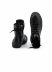 RICK OWENS RU02F4890 LCO 09 Tower High Sneaker Side Zip Men Herren Schuh cow leather full black hide m 5