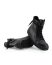 RICK OWENS RU02F4890 LCO 09 Tower High Sneaker Side Zip Men Herren Schuh cow leather full black hide m 7