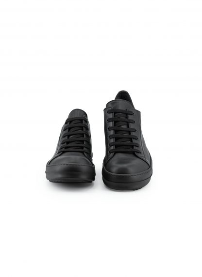 RICK OWENS RU02F4891 LCO 09 Tower Low Sneaker Men Herren Schuh cow leather full black hide m 4