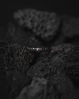 ROSA MARIA FAY TO ST DIA BLK DIV14(4)B S DIX BLK Ring Jewellery Jewelry Schmuck 925 Sterling Silver Black Diamonds hide m 1