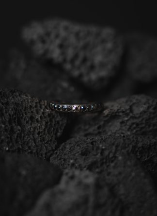 ROSA MARIA FAY TO ST DIA BLK DIV14(4)B S DIX BLK Ring Jewellery Jewelry Schmuck 925 Sterling Silver Black Diamonds hide m 1