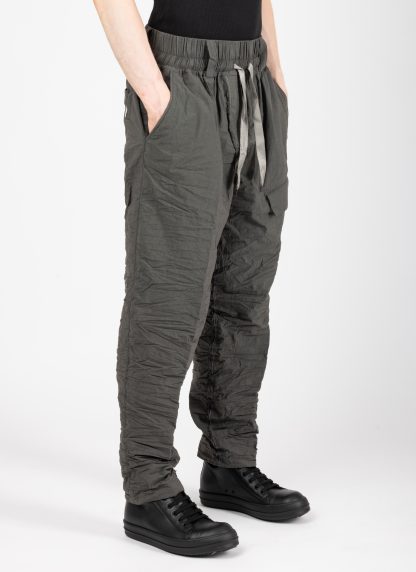 Taichi Murakami Men Cargo L:C Pants Trousers Herren Hose light cotton dark grey hide m 4
