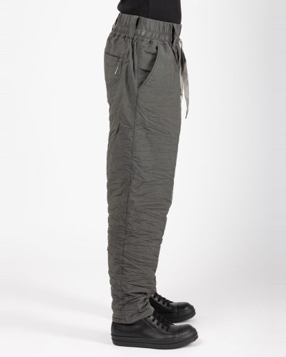 Taichi Murakami Men Cargo L:C Pants Trousers Herren Hose light cotton dark grey hide m 5