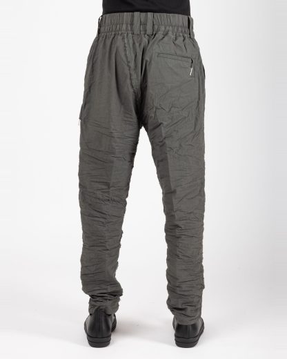 Taichi Murakami Men Cargo L:C Pants Trousers Herren Hose light cotton dark grey hide m 6