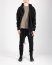 Taichi Murakami Men Displacement Sweat Parka Hooded Zipped Herren Sweater Jacket Jacke cotton black hide m 3