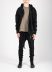 Taichi Murakami Men Displacement Sweat Parka Hooded Zipped Herren Sweater Jacket Jacke cotton black hide m 3