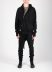 Taichi Murakami Men Displacement Sweat Parka Hooded Zipped Herren Sweater Jacket Jacke cotton black hide m 5