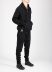 Taichi Murakami Men Displacement Sweat Parka Hooded Zipped Herren Sweater Jacket Jacke cotton black hide m 6