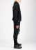 Taichi Murakami Men Displacement Sweat Parka Hooded Zipped Herren Sweater Jacket Jacke cotton black hide m 7