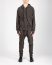 Taichi Murakami Men Displacement Sweat Parka Hooded Zipped Herren Sweater Jacket Jacke cotton dark grey hide m 5
