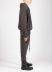 Taichi Murakami Men Displacement Sweat Parka Hooded Zipped Herren Sweater Jacket Jacke cotton dark grey hide m 8