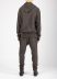 Taichi Murakami Men Displacement Sweat Parka Hooded Zipped Herren Sweater Jacket Jacke cotton dark grey hide m 9