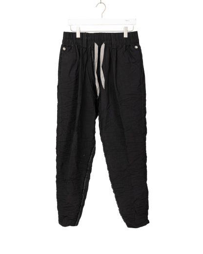 Taichi Murakami Men L P Cargo L:C Pants Trousers Herren Hose light cotton black hide m 1