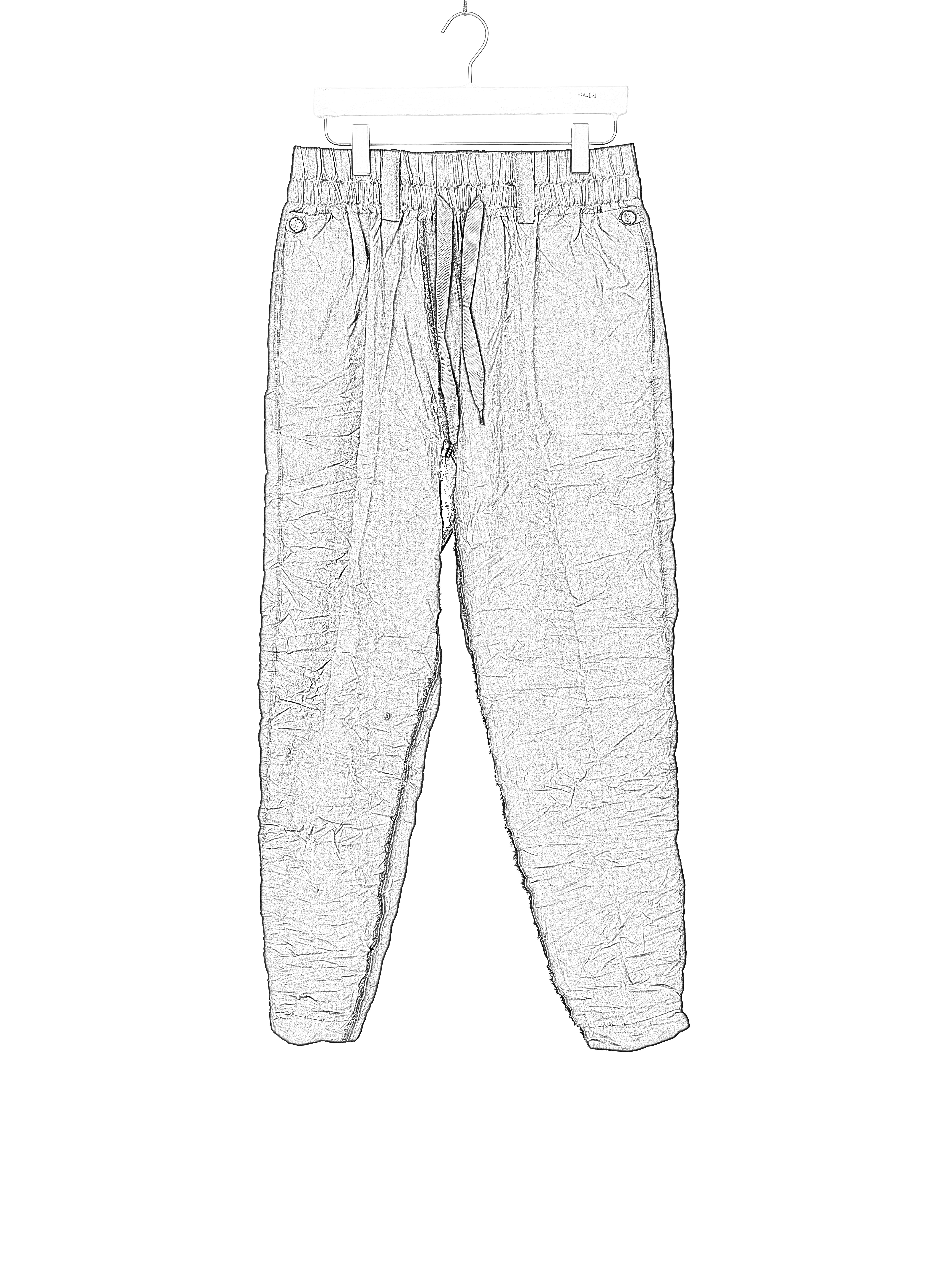 Taichi Murakami Men L P Cargo L:C Pants Trousers Herren Hose light cotton black hide m 2