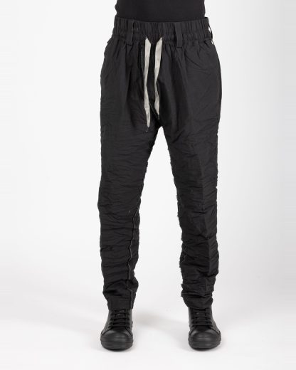 Taichi Murakami Men L P Cargo L:C Pants Trousers Herren Hose light cotton black hide m 3