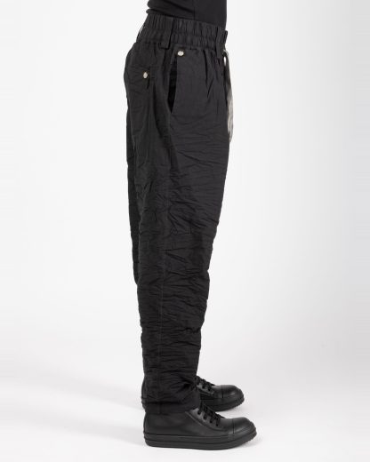 Taichi Murakami Men L P Cargo L:C Pants Trousers Herren Hose light cotton black hide m 5