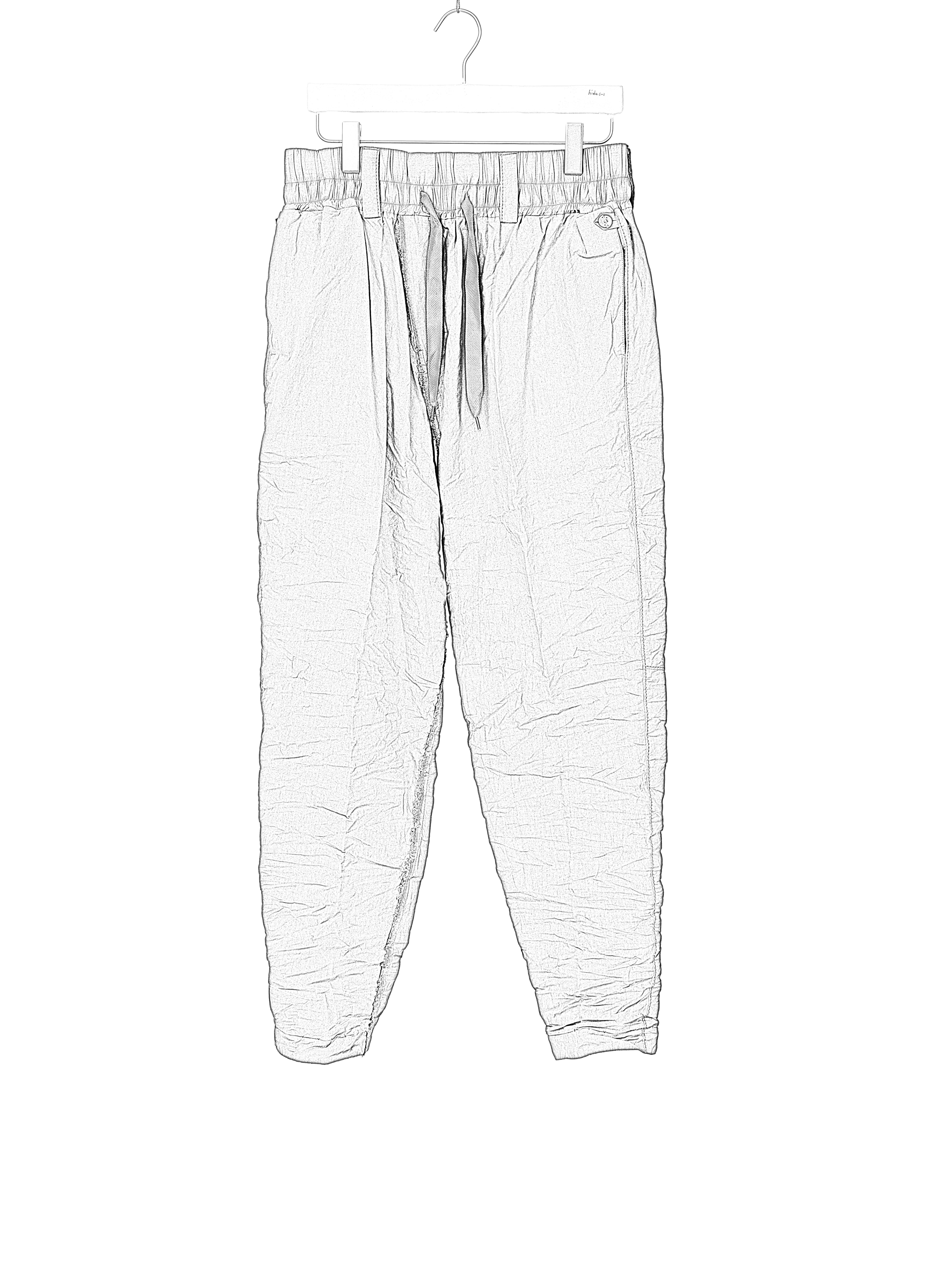 Taichi Murakami Men L P Cargo L:C Pants Trousers Herren Hose light cotton medium grey hide m 2